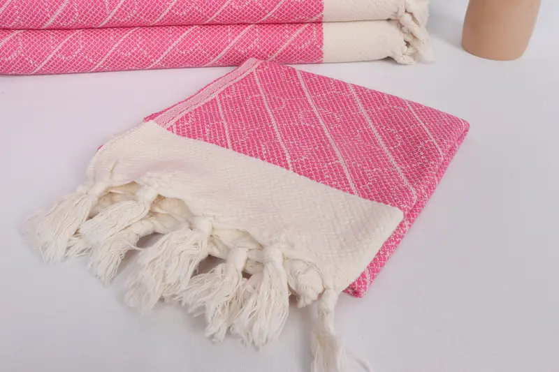 36x18 Cotton Geometric Towel, Bathroom Towels, Personalized Gift, Beach Bachelorette Party Decorations, Bridesmaid Gifts, Best Friend Christmas Gift - 5