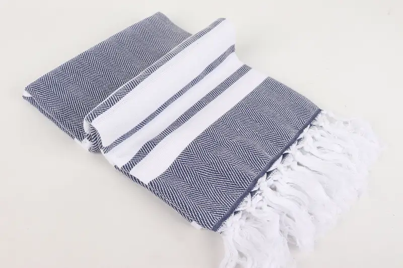 Pool Towels, Turkish Bath Towel USA, Yoga Towel, Bridesmaid Gifts, 68x36 Cotton Chevron Towel, Monogrammed Beach Towel, Peshtemal Towel, Xmas Gifts - 6