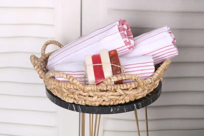 Cotton towel, Quick-Dry Beach Towel, 68x36 Cotton Striped Towel, Lightweight Turkish towel, Wedding Gift For Bride, Personalized Towel Gift - 4