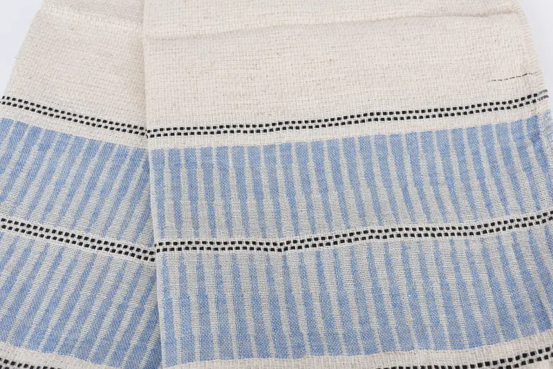 Customized Turkish Towel, Bathroom Towels, Small Bath Towels, Valentines Day Gift Idea, Personalized Dish Towel, 40x20 Linen Striped Towel - 4