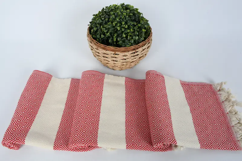 Bridesmaid Gift Towel, Monogram Kitchen Towel, Bridesmaid Towel, Beach Wedding Favor, 36x20 Cotton Diamond Towel, Kitchen Towel, Custom Hand Towel - 8