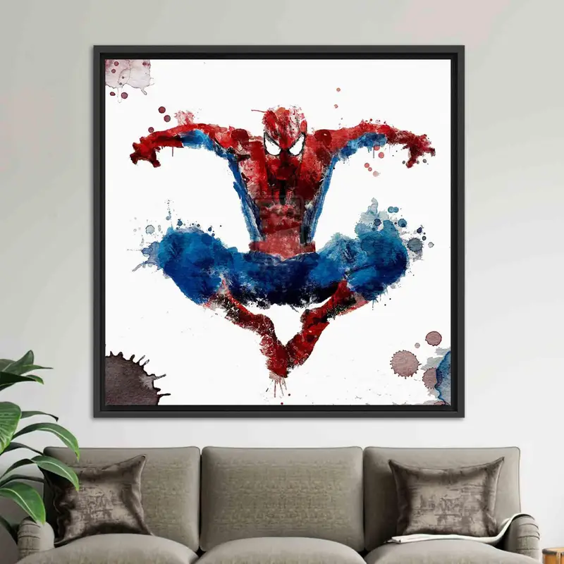 Marvelous Spider-Man Canvas: Elevate Your Boy's Room Decor