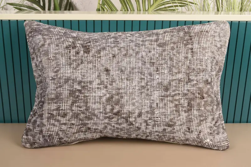 Turkish Moroccan Brown Cushion Case, Wool Holiday Decor Home Refresh Pillowcase - 1