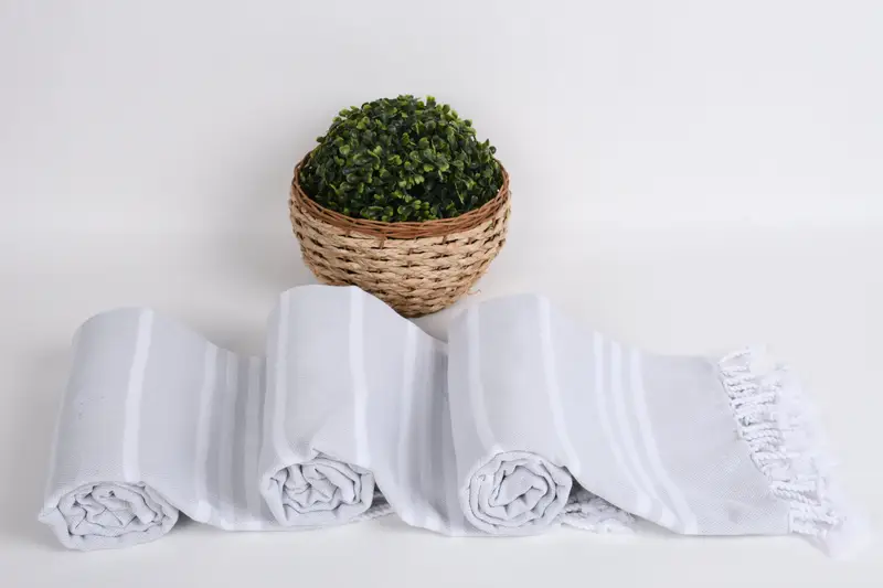 Gift For Her, 70x40 Cotton Striped Towel, Wedding For Favor, Soft towel, Bridal Shower Favors, Towel With Name, Mexico Bachelorette Party Gifts - 7