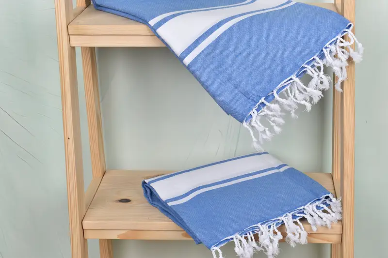 Home Gift, 70x40 Cotton Striped Towel, Bachelorette Gifts, Monogram Towels, Bath towel, Sand-resistant towel, Thin and lightweight Turkish peshtemal - 5