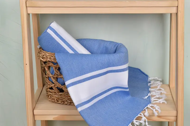 Home Gift, 70x40 Cotton Striped Towel, Bachelorette Gifts, Monogram Towels, Bath towel, Sand-resistant towel, Thin and lightweight Turkish peshtemal - 4