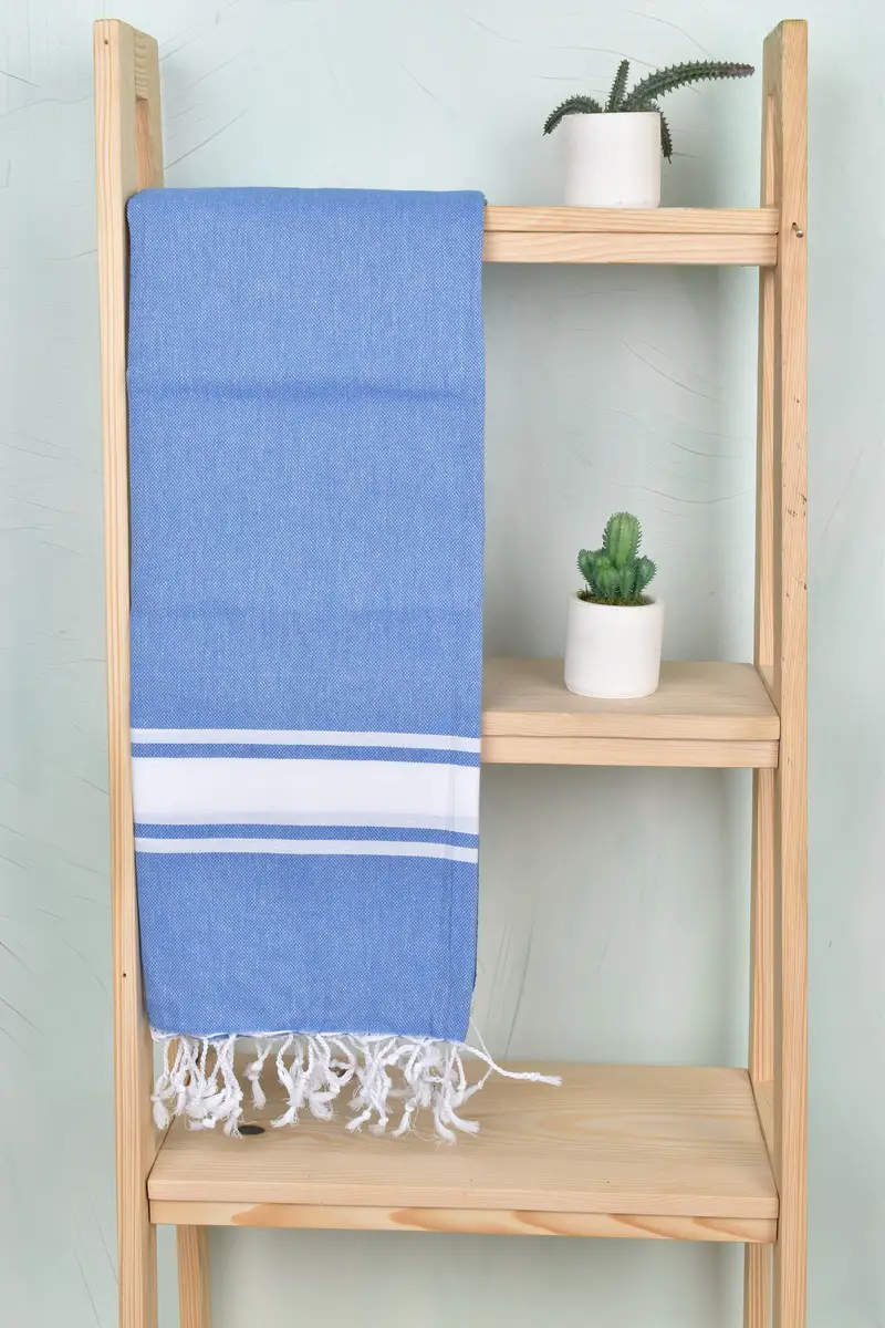 Home Gift, 70x40 Cotton Striped Towel, Bachelorette Gifts, Monogram Towels, Bath towel, Sand-resistant towel, Thin and lightweight Turkish peshtemal - 8