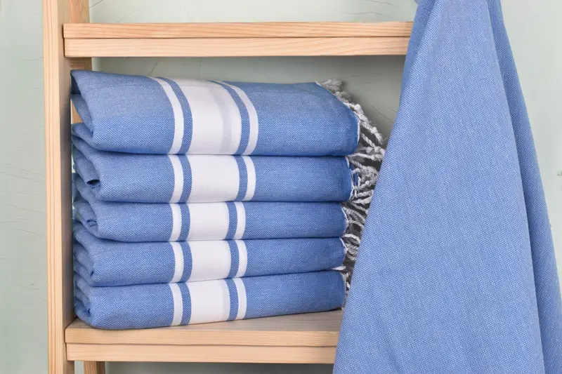 Home Gift, 70x40 Cotton Striped Towel, Bachelorette Gifts, Monogram Towels, Bath towel, Sand-resistant towel, Thin and lightweight Turkish peshtemal - 2