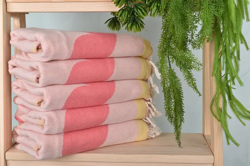 Bridesmaid Gifts, Peshtemal Towel, Organic cotton peshtemal for spa and beach, Personalized Wedding Gift For Couple, Travel Towel, Lightweight towel - 3