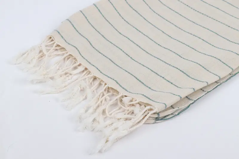 Housewarming Gift, 64x38 Linen Striped Towel, Personalized Bridesmaid Gift, Turkish bath towel for spa, Christmas Gift, Lightweight Turkish towel - 7