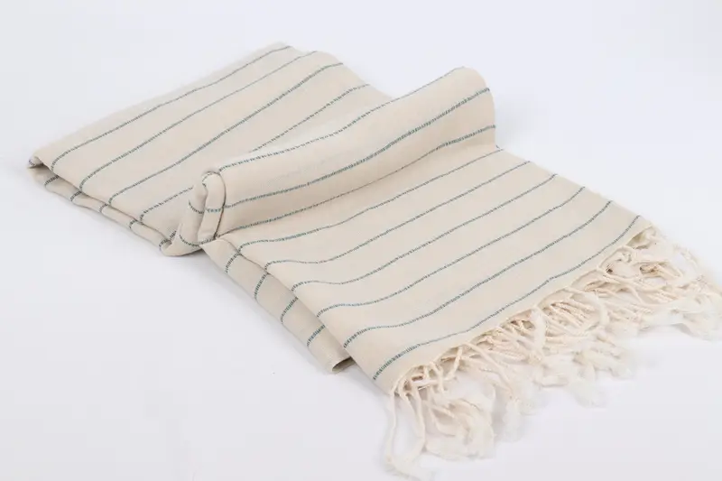 Housewarming Gift, 64x38 Linen Striped Towel, Personalized Bridesmaid Gift, Turkish bath towel for spa, Christmas Gift, Lightweight Turkish towel - 6