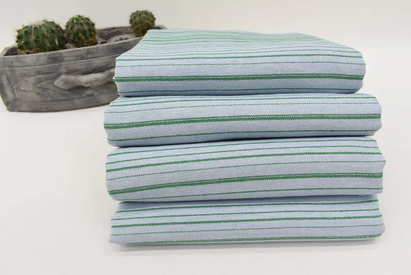 70x36 Cotton Striped Towel, Grandma Gift, Peshtemal Towel, Yoga Towel, Personalized Gifts, Thin and lightweight Turkish peshtemal, Bath towel - 7