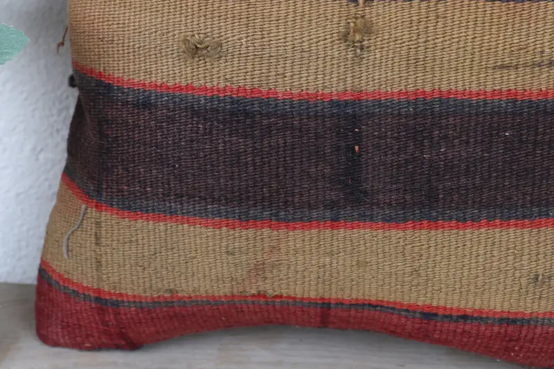 Vintage Cushion Cover, Cushion, 12x12 Blue Cushion Cover, Boho Pillow Sham Cover, Interior Designer Pillow, Kilim Pillow Cover, Comfy Throw Pillow - 3