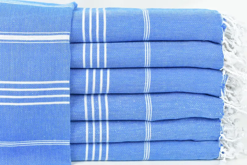 Mother Of The Groom Gift, Turkish Bedcover, 96x80 Cotton Striped Towel, Monogram Blanket, Christmas Tablecloth, Woven Blanket, Personalized Gifts - 1