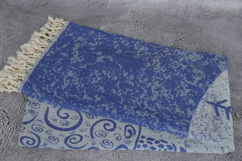 Family Gift Basket, Bachelorette Party Gift, 70x40 Cotton Turtle Design Towel, Bulk Order Towel, Custom Gifts, Sand-resistant towel, Custom Gift - 7