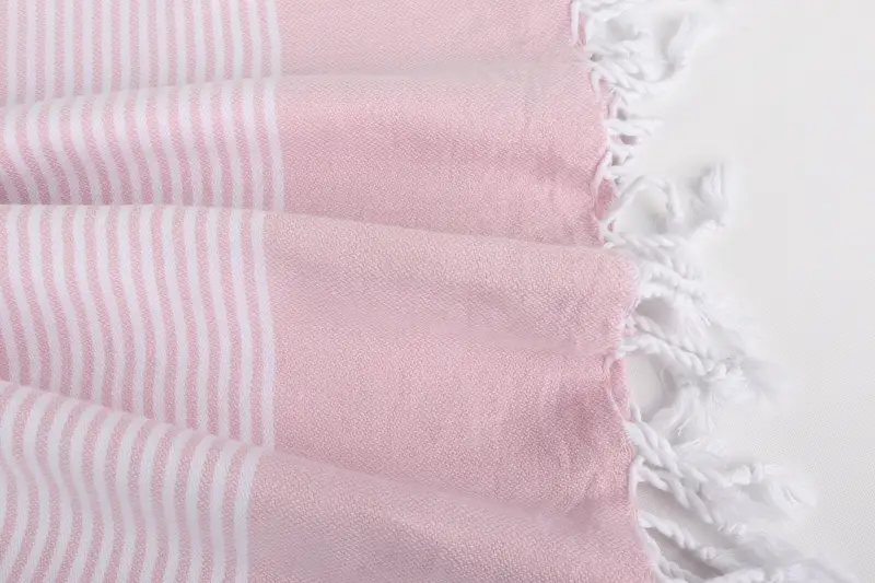 70x40 Cotton Striped Towel, Personalized Turkish Towel, Scarf Towel, Lightweight Turkish towel, Embroidered Towel, Custom Beach Towels, Home Gift - 8