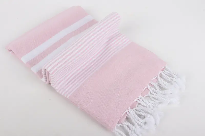 70x40 Cotton Striped Towel, Personalized Turkish Towel, Scarf Towel, Lightweight Turkish towel, Embroidered Towel, Custom Beach Towels, Home Gift - 6