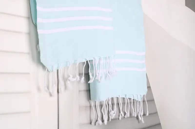 Bridesmaid Gifts, 40x24 Cotton Striped Towel, Bachelor Towel, Summer Towel, Bathroom Towels, Turkish Towel Hand Towel, Spa Towel, Embroidery Towels - 8