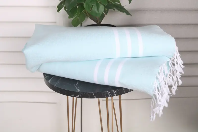 Bridesmaid Gifts, 40x24 Cotton Striped Towel, Bachelor Towel, Summer Towel, Bathroom Towels, Turkish Towel Hand Towel, Spa Towel, Embroidery Towels - 3