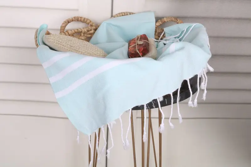 Bridesmaid Gifts, 40x24 Cotton Striped Towel, Bachelor Towel, Summer Towel, Bathroom Towels, Turkish Towel Hand Towel, Spa Towel, Embroidery Towels - 2