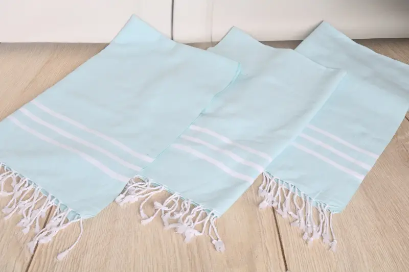 Bridesmaid Gifts, 40x24 Cotton Striped Towel, Bachelor Towel, Summer Towel, Bathroom Towels, Turkish Towel Hand Towel, Spa Towel, Embroidery Towels - 6