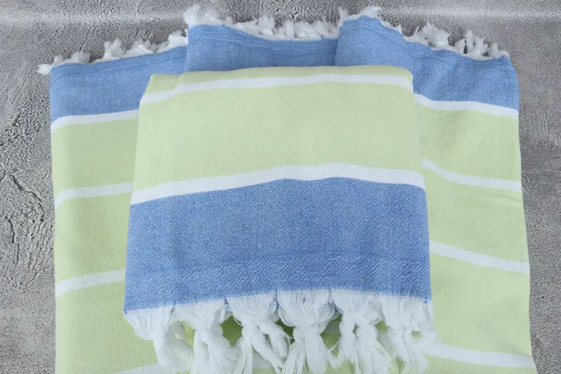 Handmade Gift, Personalized Gift For Him, Wedding Favors, Personalized Turkish Towel, 68x40 Cotton Striped Terry Towel, Girl Trip Party Favor - 4