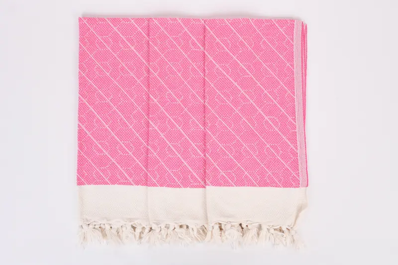 Wedding Favors, Gift For The Home, 36x18 Cotton Geometric Towel, Grandma Gift, Monogram Turkish Bath Towel, Bathroom Towels, Turkish Hand Towel - 7
