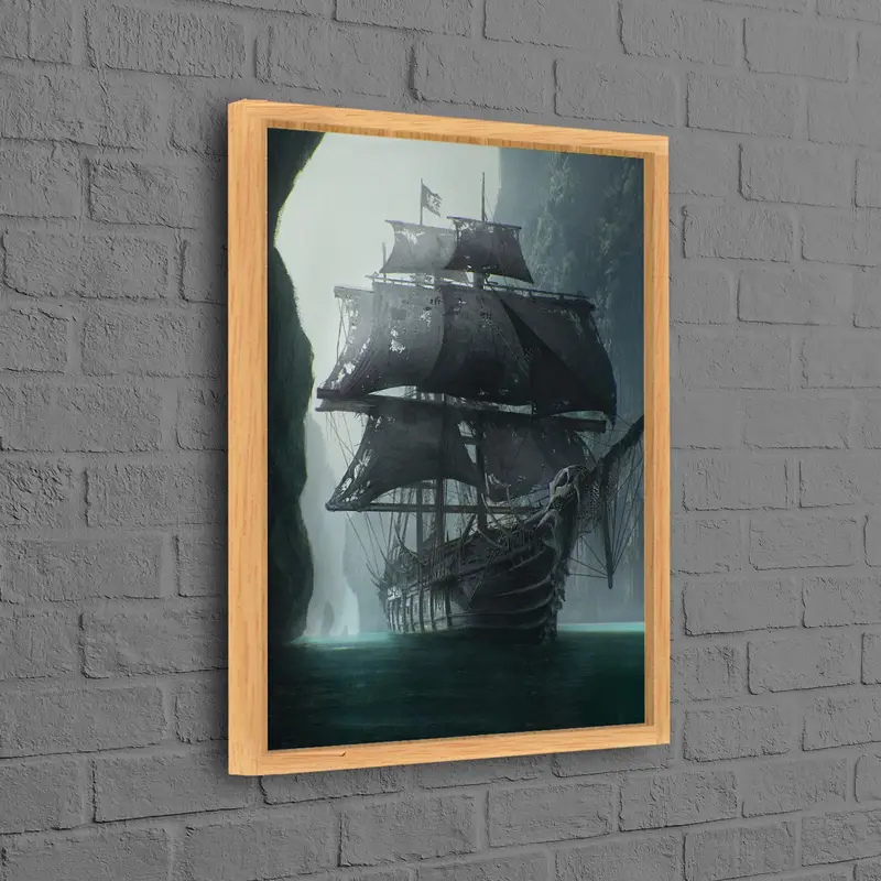 Elegant Loft Canvas: Black & White Man Cave Decor