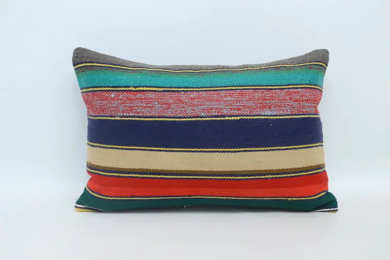 Outdoor Pillow Case, Pillow for Couch, Couch Pillow, Pillow Cover, 16x24 Red Cushion, Turkish Pillow, Antique Pillows, Crochet Pattern Pillow Cover - 1
