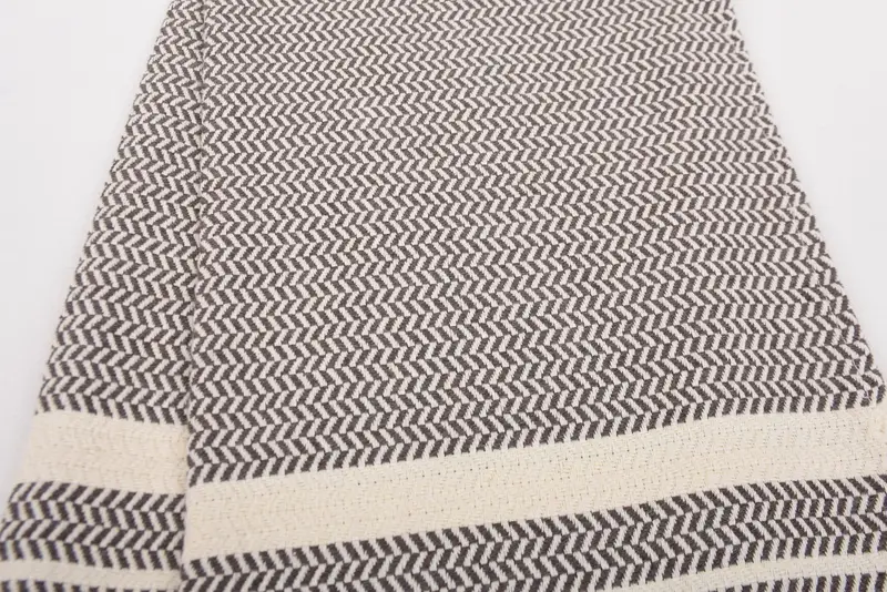 40x18 Pamuklu Çizgili Havlu, Çalışan Hediyeleri, Kişiselleştirilmiş Hediye, Nedime Hediyeleri, Organik Havlu, Kişiselleştirilmiş Hediyeler, Türk Havlu Monogram - 4