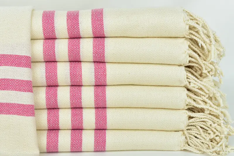 70x40 Cotton Striped Towel, Christmas Favors, Holiday Towel, Personalized Turkish Beach Towel, Bachelor Gifts, Bridal Shower Gift, Bridesmaid Gift - 1