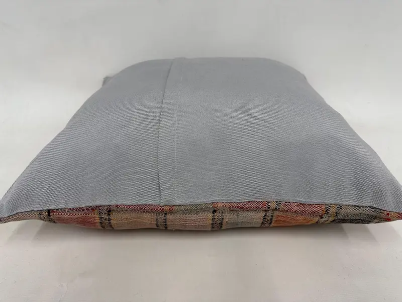 Throw Kilim Pillow, Ethnical Kilim Rug Pillow, Retro Pillow Sham, 24x24 Rainbow Cushion Cover, Pillow for Sofa, Floor Pillow Case, Pillow Case - 7