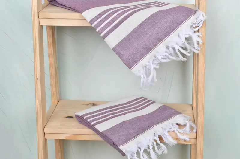 Kids Beach Towel, 70x40 Cotton Striped Towel, Cotton towel, Personalized Gift, Yoga Towel, Christmas Favors, Bridal Shower Favors, Bridesmaid Towel - 5