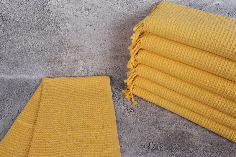 Valentines Day Gift Idea, Personalized Kitchen Towel, Bridesmaid Gifts, Bachelor Towel, 40x20 Cotton Waffle Towel, Gym Towel, Monogrammed Hand Towel - 2