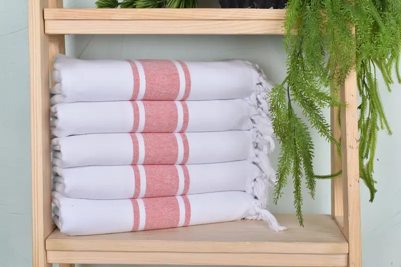 Monogrammed Turkish Towel, Custom Name Towel, Wedding Gift, Wedding Towel, Bath towel, Handmade Gift, 70x40 Cotton Striped Towel, Personalized Gift - 1