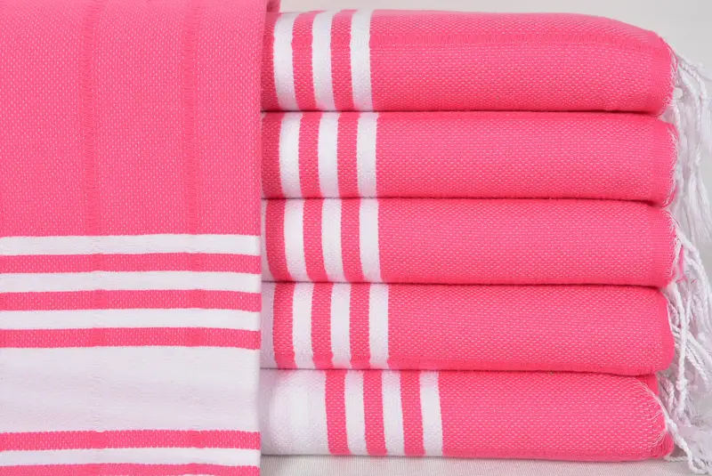 Wedding Gift, Quick-dry peshtemal, Gift For Bride, Pool Towels, 70x40 Cotton Striped Towel, Miami Bachelorette Party Favors, Custom Wedding Gift - 1