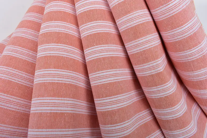 Organic towel, Sand-free towel, Handmade Gift, Pool Towels, 70x40 Cotton Striped Towel, Quick-drying cotton Turkish beach towel, Handmade Gift - 5