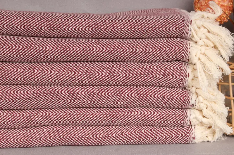 Wedding Day Gift For Bride, 70x40 Cotton Herringbone Towel, Kids Beach Towel, Personalized Gifts, Guest Towel, Bachelorette Gifts, Quick-dry towel - 2