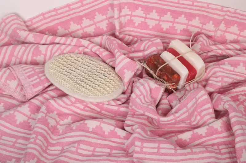 Embroidered Towel, Beach towel, 70x40 Cotton Kilim Design Towel, Home Decor Towel, Bachelorette Party Gifts, Monogram Towels, Wedding Hand Made Gift - 8