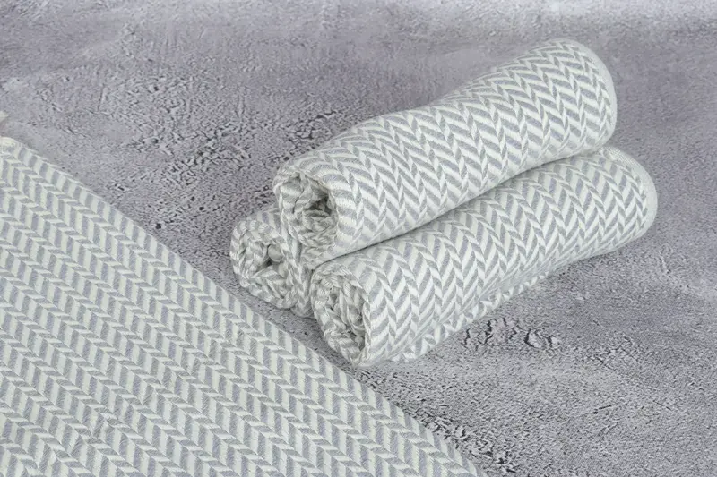 36x18 Cotton Chevron Towel, Turkish Towel, Kitchen Towel, Bachelorette Party Decorations, Wedding Gift, Spa Towel, Gifts For Him, Turkish Hand Towel - 16