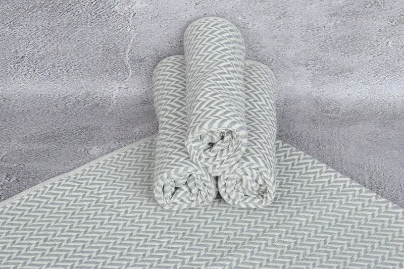36x18 Cotton Chevron Towel, Turkish Towel, Kitchen Towel, Bachelorette Party Decorations, Wedding Gift, Spa Towel, Gifts For Him, Turkish Hand Towel - 14