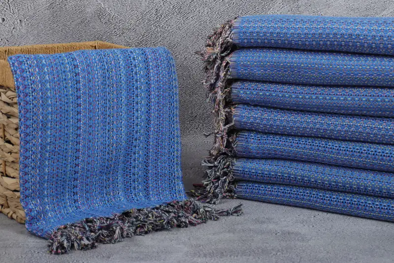 Peshtemal Towel, Lightweight Turkish towel, Monogram Turkish Towel, Unique Gift, Holiday Towel, 70x40 Cotton Colorful Diamond Towel, Bridesmaid Gift - 3