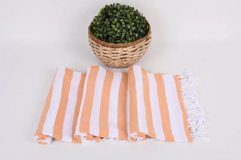 Boyfriend Gift, 44x20 Cotton Striped Towel, Turkish Tea Towel, Small Towel, Monogrammed Hand Towel, Personalized Dish Towel, Gym Towel, Gift For Him - 8