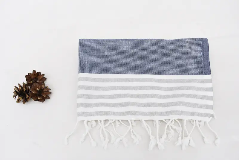 40x24 Cotton Striped Towel, Turkish Hand Towel, Bridesmaid Proposal Gift, Wedding Gift, Monogram Kitchen Towel, Bachelorette Party Gifts Bridesmaids - 8