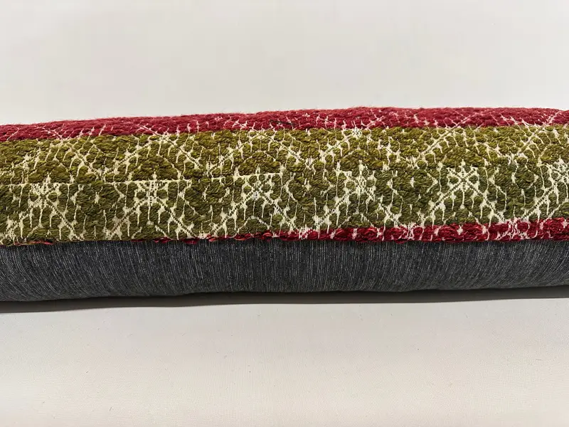 Pillow Cover, Decorative Throw Pillow Case, 12x36 Red Pillow Cover, Handmade Pillow, Gift Pillow, Vintage Pillow, Pillow for Sofa - 5