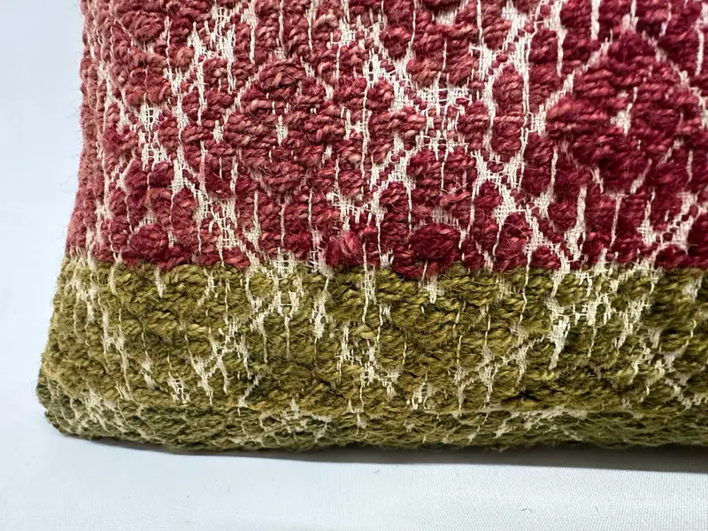 Pillow Cover, Decorative Throw Pillow Case, 12x36 Red Pillow Cover, Handmade Pillow, Gift Pillow, Vintage Pillow, Pillow for Sofa - 4