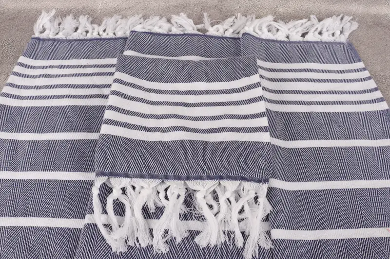Kitchen Towel, 40x20 Cotton Zig zag Towel, Wedding Gift, Bachelorette Party Items, Valentines Day Gift For Him, Summer Gift, Wedding Favors - 4