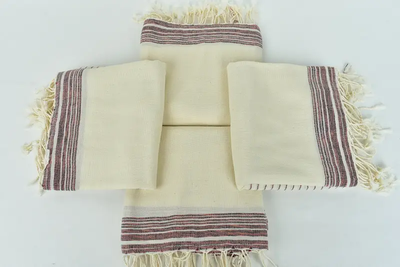 Bridesmaid Gift Towel, Embroidery Towels, Eco-Friendly Turkish Towel, 68x36 Cotton Striped Towel, Quick-Dry Beach Towel, Turkish towel, Pool Towels - 6