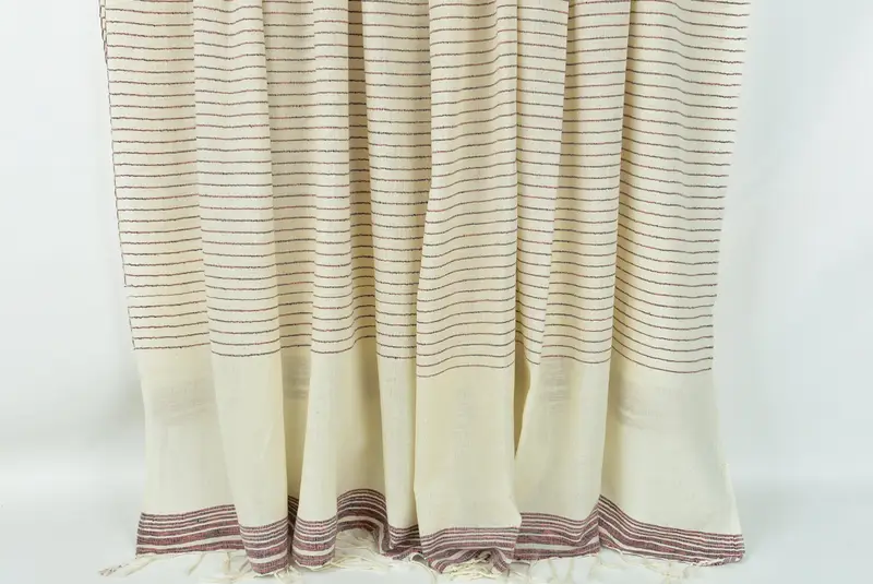 Bridesmaid Gift Towel, Embroidery Towels, Eco-Friendly Turkish Towel, 68x36 Cotton Striped Towel, Quick-Dry Beach Towel, Turkish towel, Pool Towels - 8