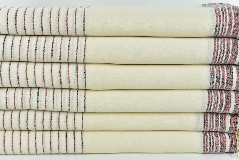 Bridesmaid Gift Towel, Embroidery Towels, Eco-Friendly Turkish Towel, 68x36 Cotton Striped Towel, Quick-Dry Beach Towel, Turkish towel, Pool Towels - 2